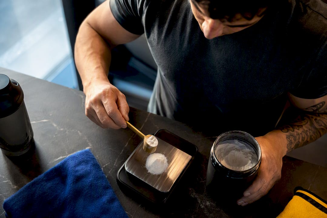 Quantité de poudre à prendre avant la séance de musculation