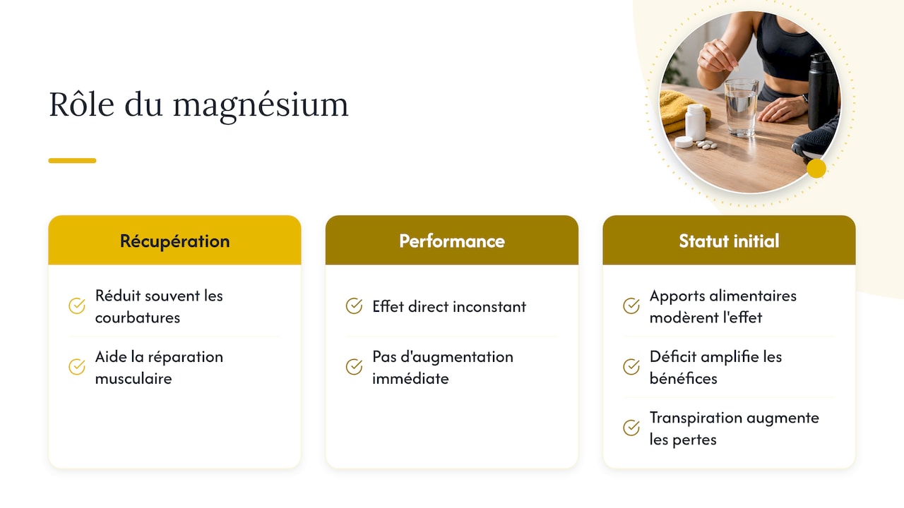 Pourquoi le magnésium compte pour la récupération et la performance, overview diagram