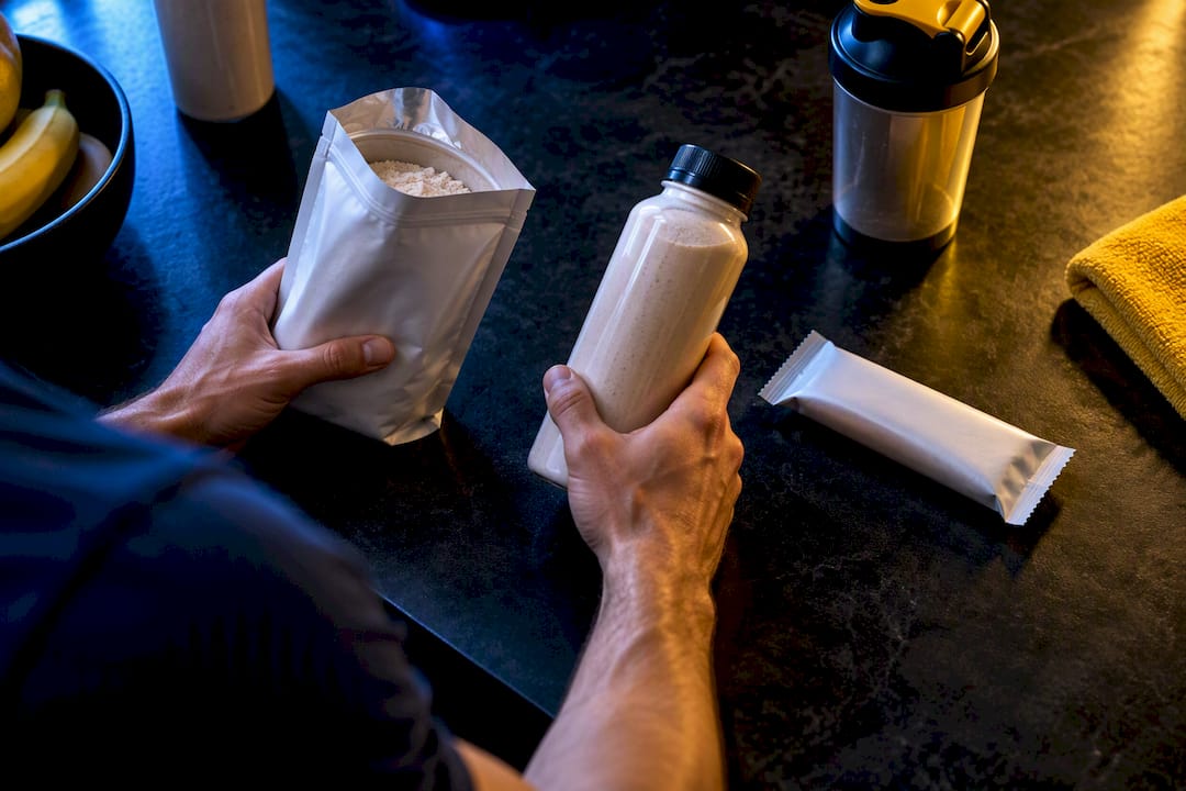 Formats génériques de substituts de repas pour sportifs