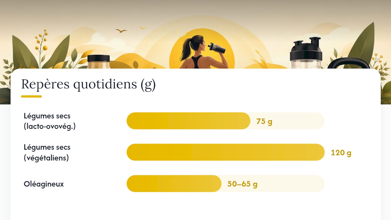 Références quotidiennes pour les aliments végétaux