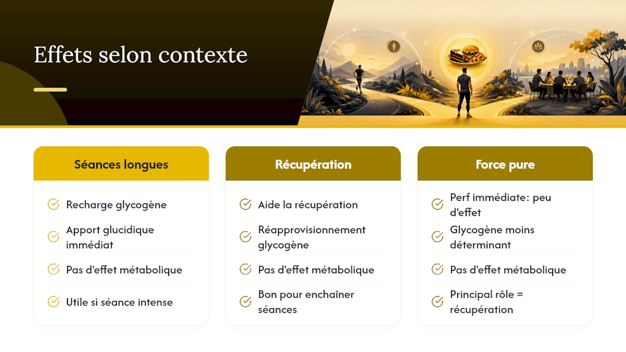 Impact des glucides sur la performance et la récupération