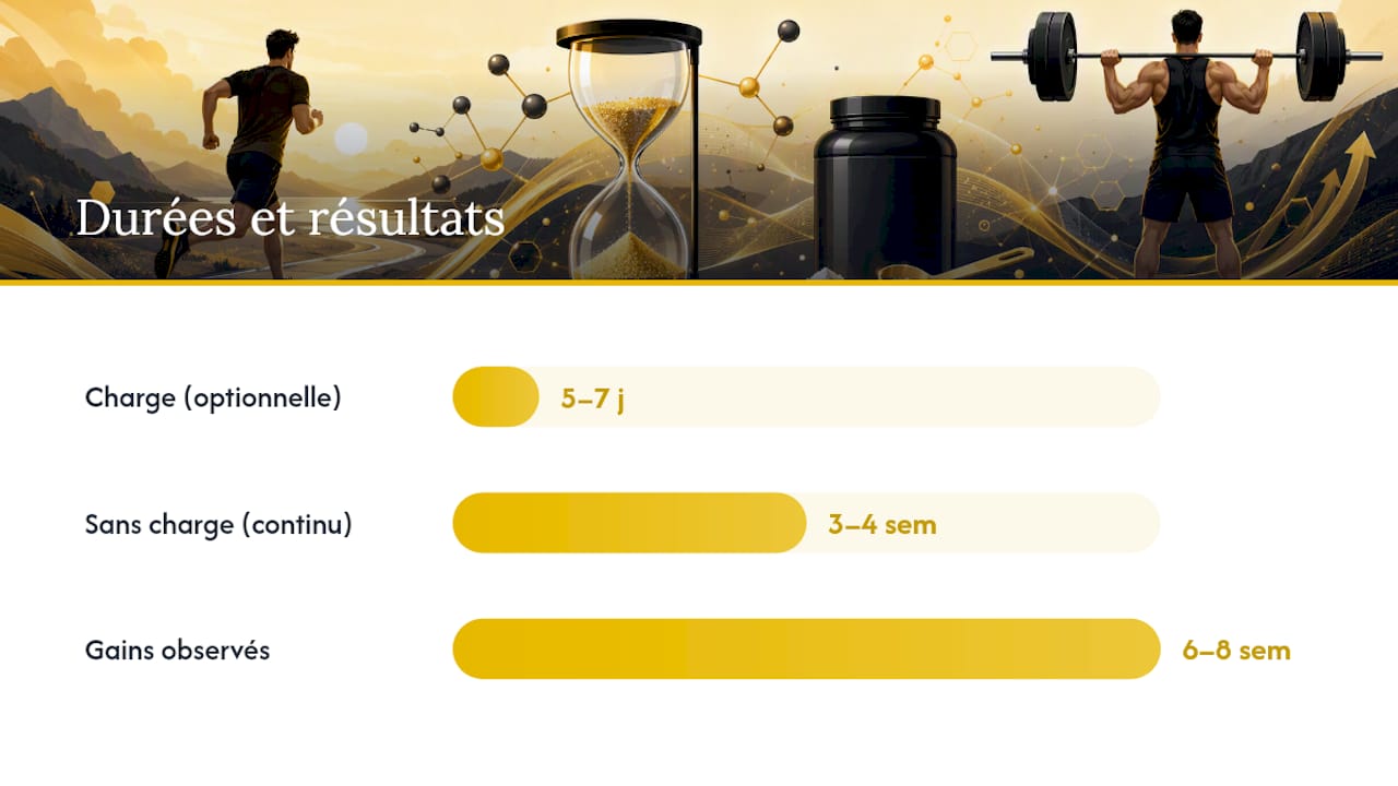 Quel dosage et quel protocole suivre pour la créatine ?, overview diagram