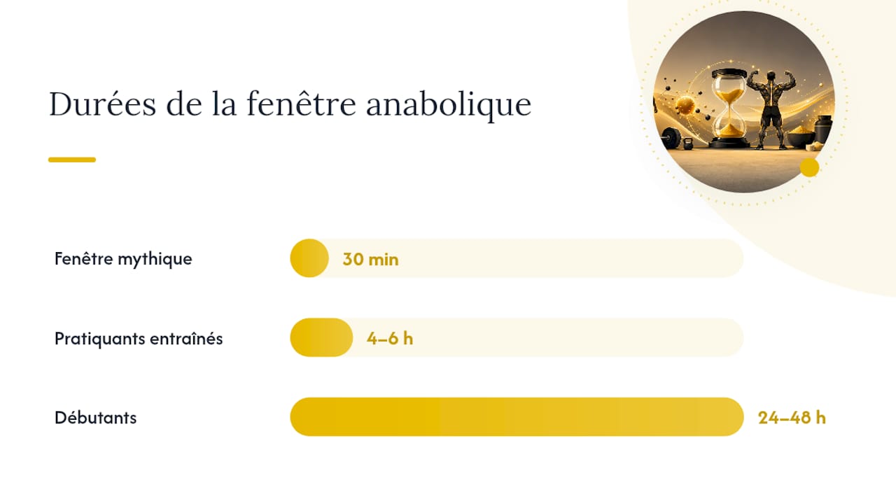 Ce que dit vraiment la science sur la fenêtre anabolique — overview diagram
