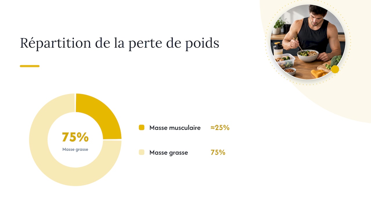 Pourquoi tu as faim en sèche (et pourquoi ce n'est pas un défaut de volonté) — overview diagram