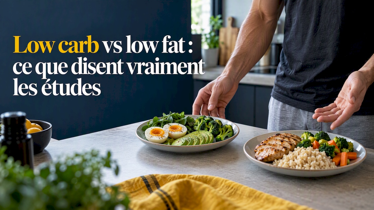 Deux assiettes illustrant des options alimentaires