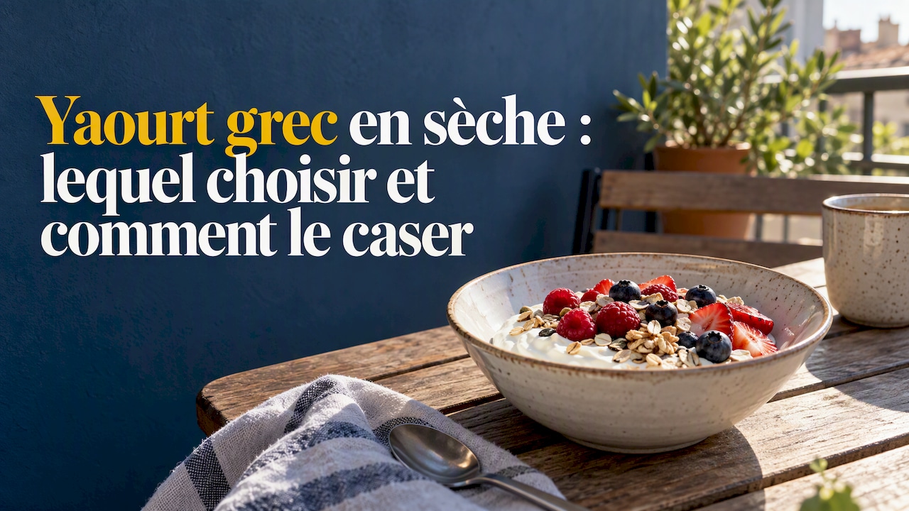 Bol de yaourt grec aux fruits rouges