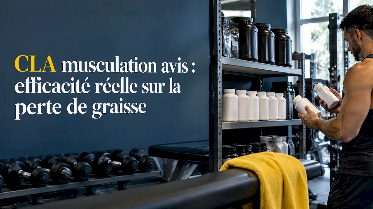 Comparaison de sept flacons de CLA en laboratoire